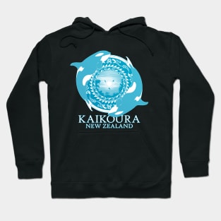 Orca Killer whales Kaikoura New Zealand Hoodie